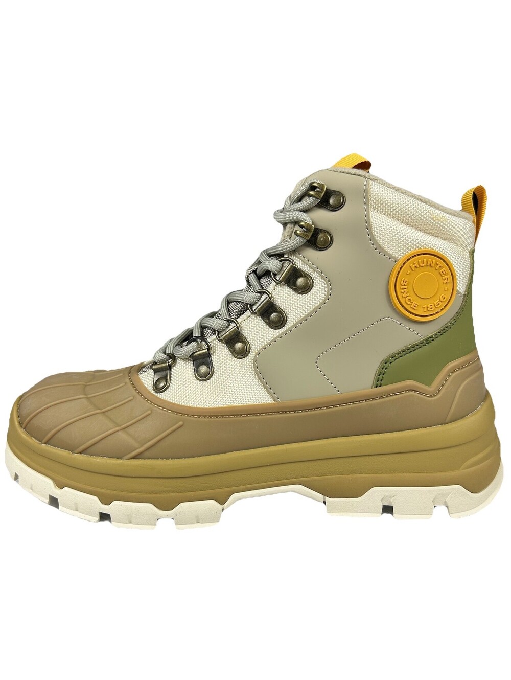 Hunter Explorer Duck Boots Women’s Size 6 Waterproof Hiking Boots Alloy White
